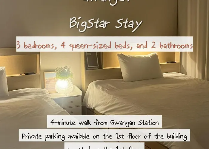 4 Beds Gwangalli Big Star Villa Busan